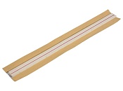 Керамическая подкладка прямоугольная КЕДР КП-9Т (ширина 27мм,канавка трапецевидная 9мм, длина 600 мм